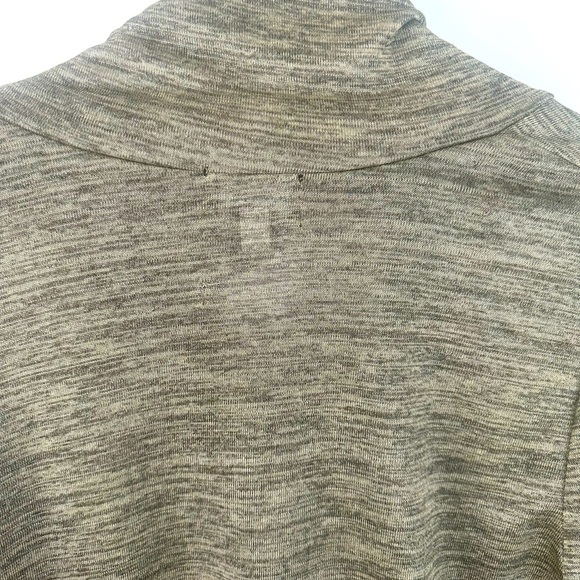 Large Cowl Neck Top‎ Gold Tunic Aline Size L - Picture 9 of 13